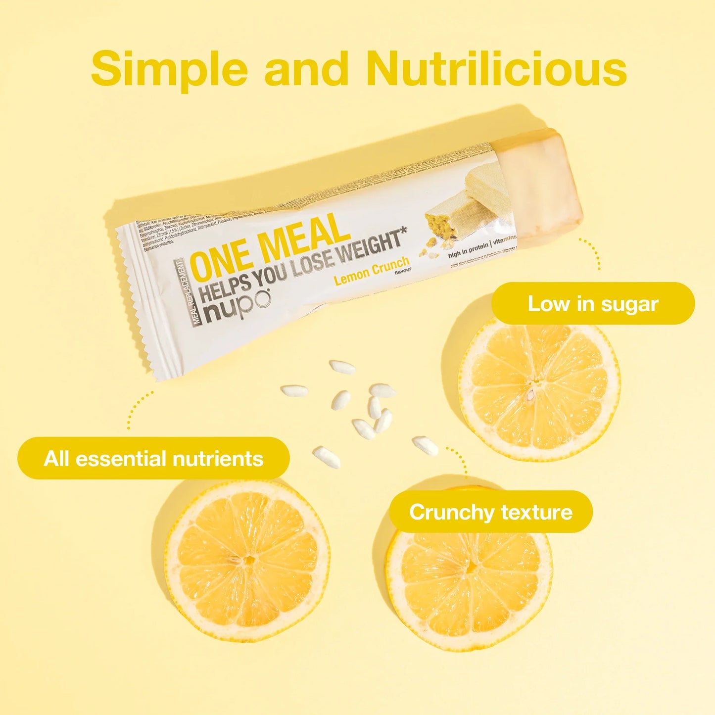 One Meal Lemon Crunch