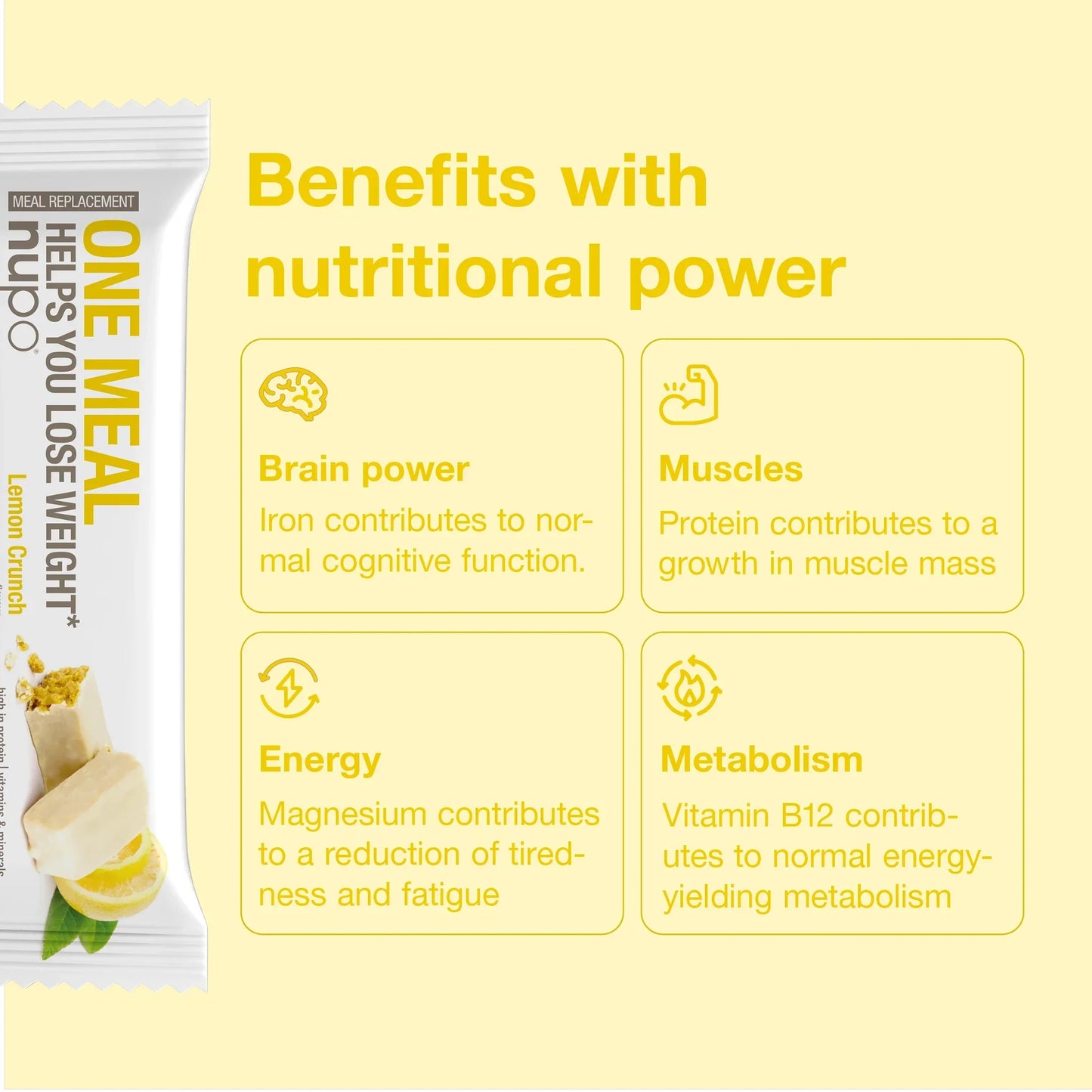 One Meal Lemon Crunch