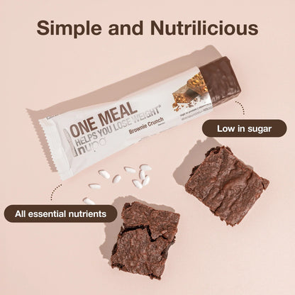 One Meal Brownie Crunch
