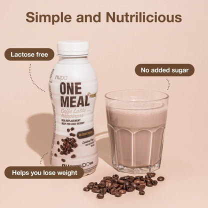 One Meal Caffe Latte Happiness