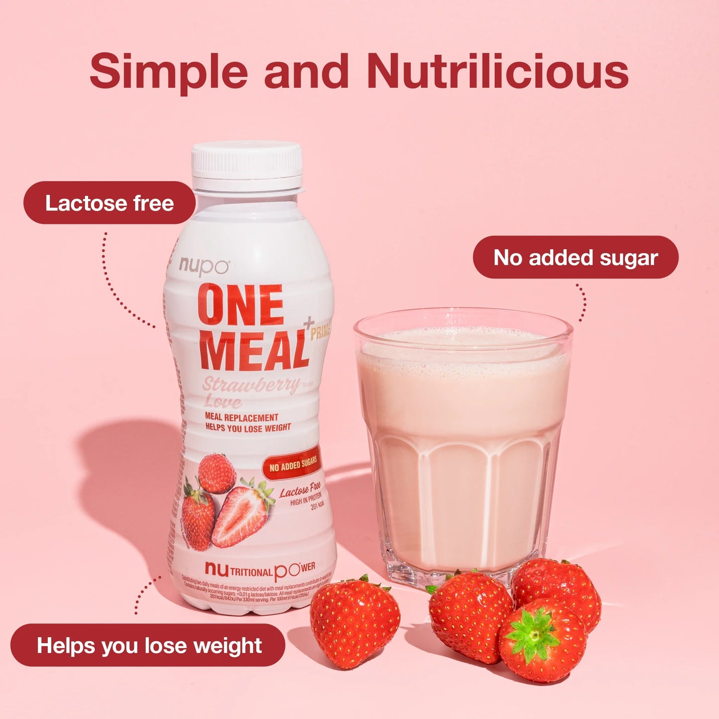 One Meal Strawberry Love