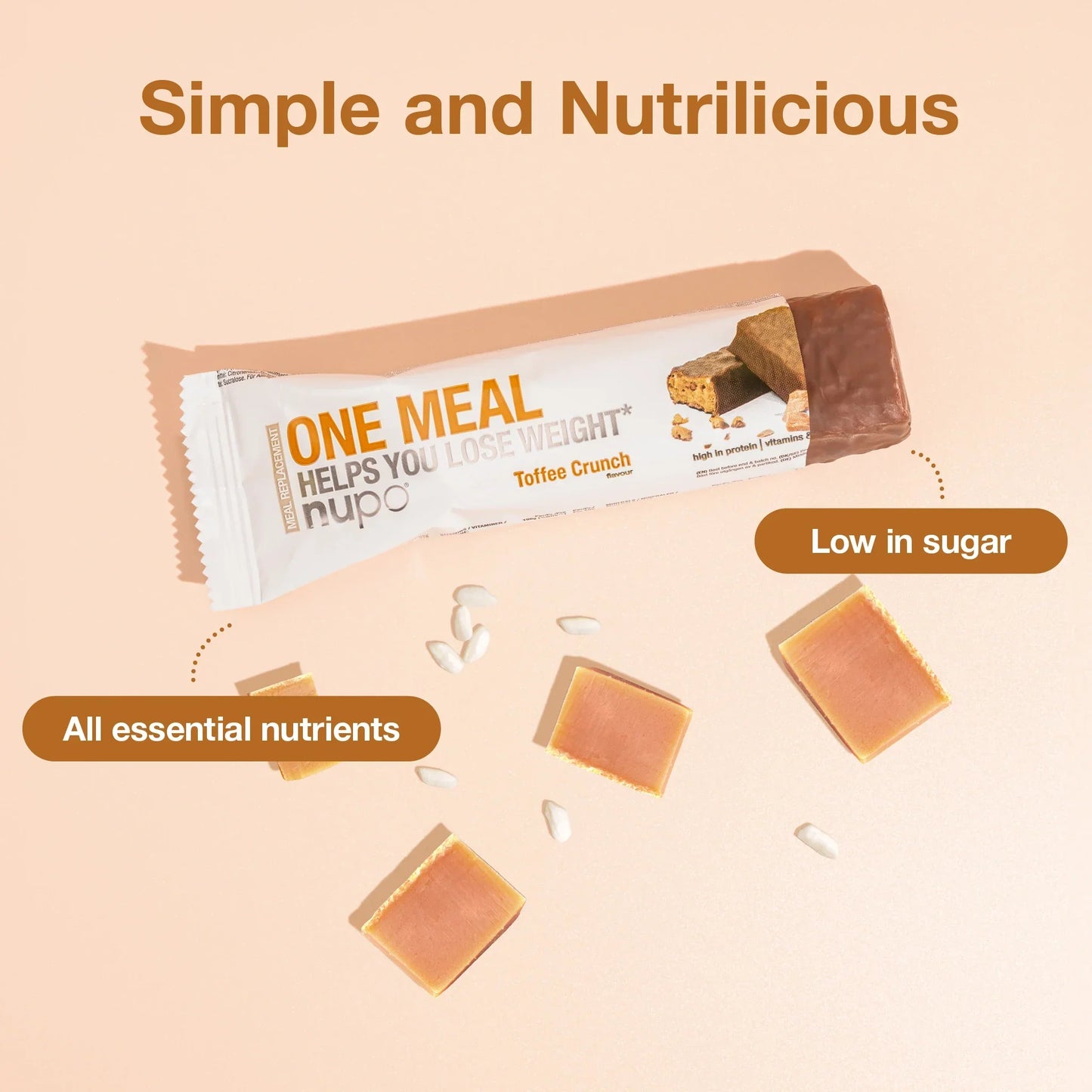 One Meal Toffee Crunch