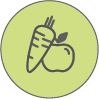 vegetarian icon