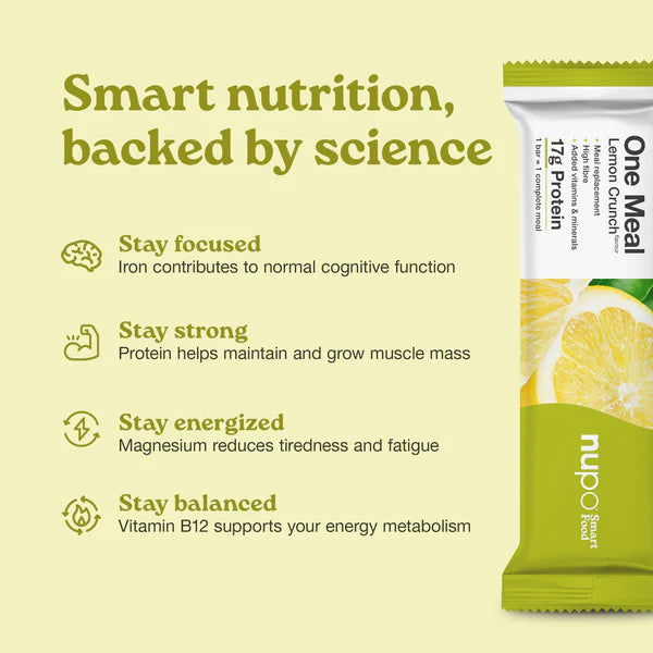 One Meal Lemon Crunch