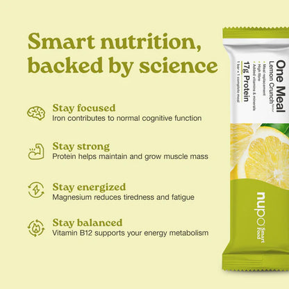 One Meal Lemon Crunch